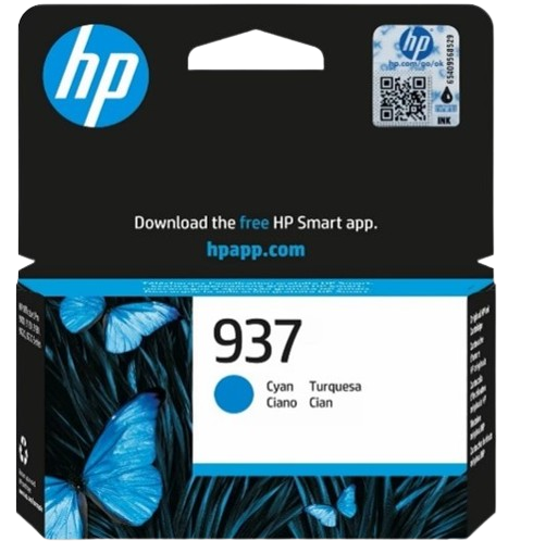 HP 937 Cyan Original Ink Cartridge