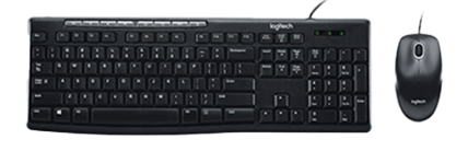 Logitech Desktop MK200 Wired Combo