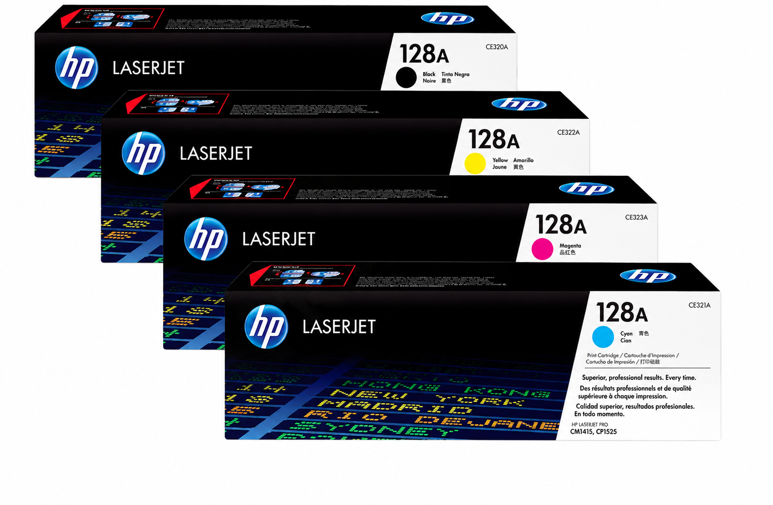 HP 128A Color Toner