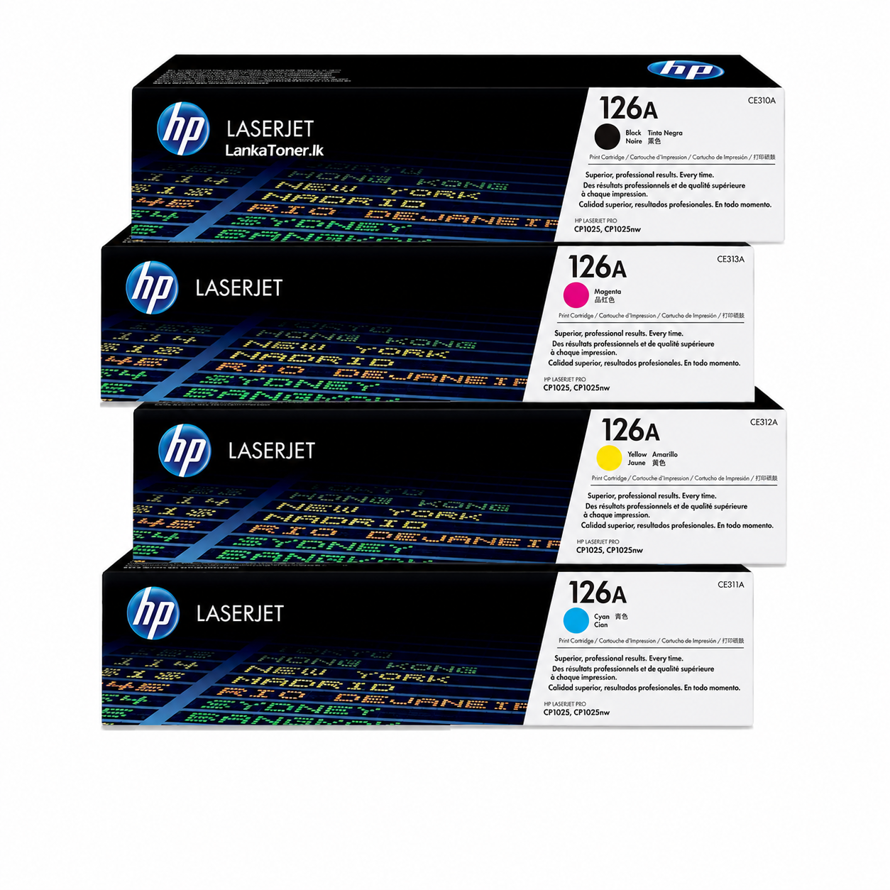 HP 126A Color Toner