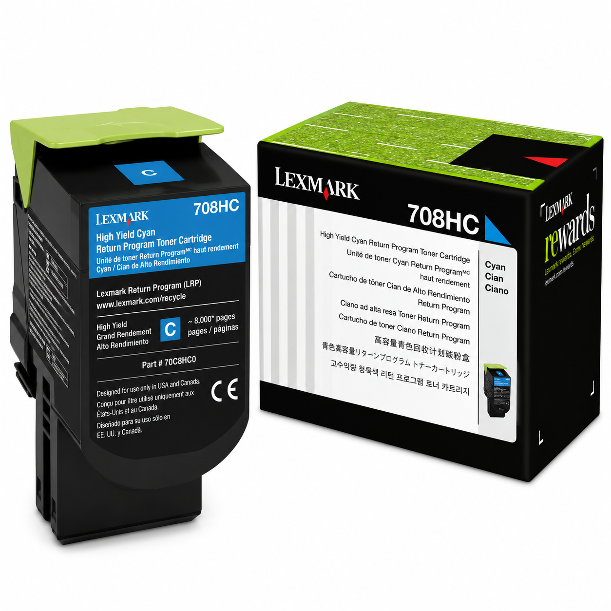 Lexmark CS310/CS410 Cyan Toner